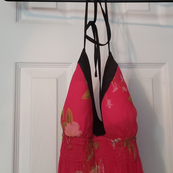 Fuschia pink party dress - Picture 2 of 4